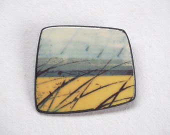 Elements Range - Skyline Brooch (Squared)