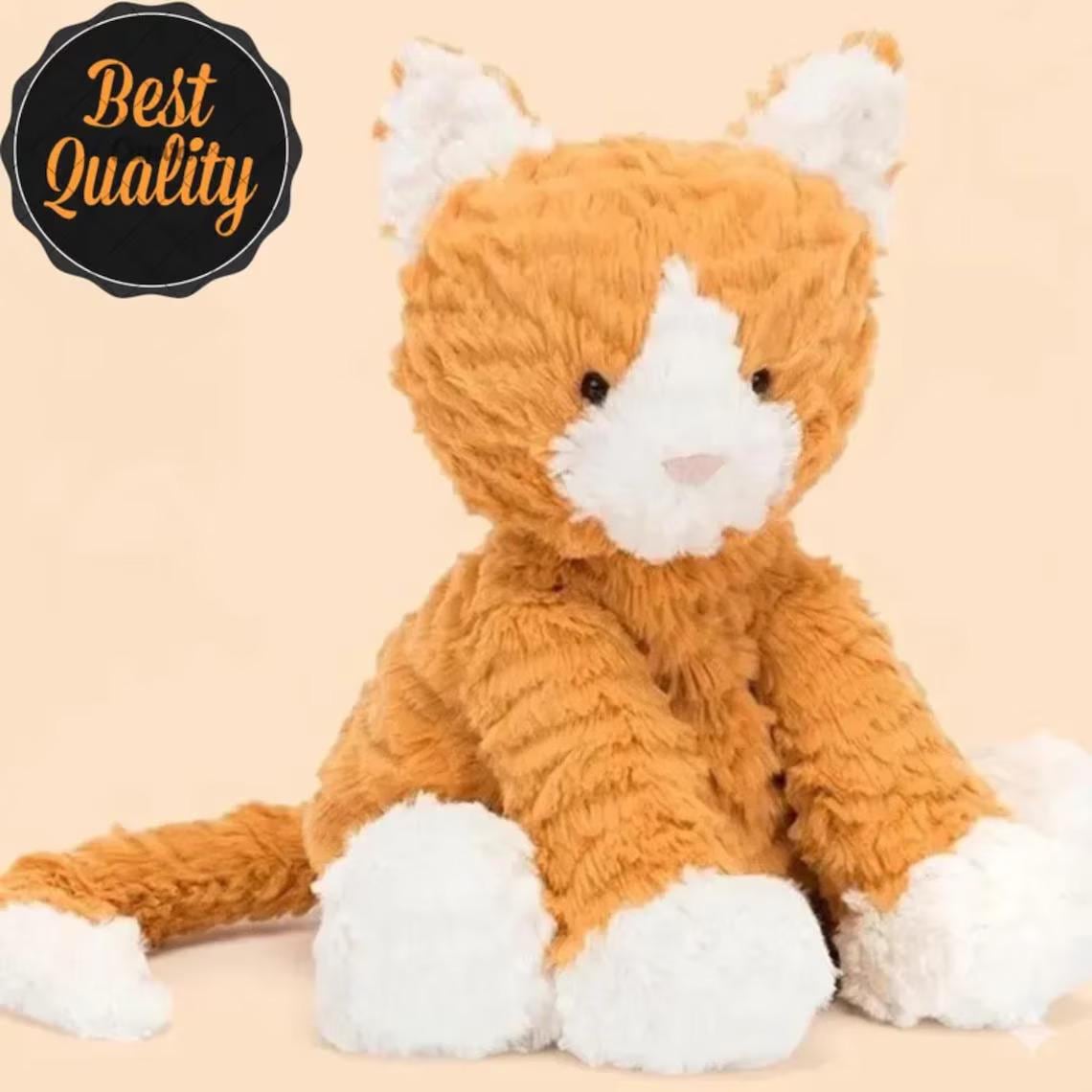 Jellycat Ginger Cat - Etsy