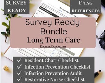The Survey Ready Bundle | LTC Survey Prep | CMS Critical Element Pathways | DON Leadership Tools