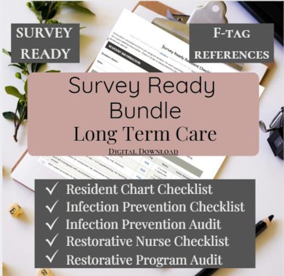 The Survey Ready Bundle | LTC Survey Prep | CMS Critical Element Pathways | DON Leadership Tools