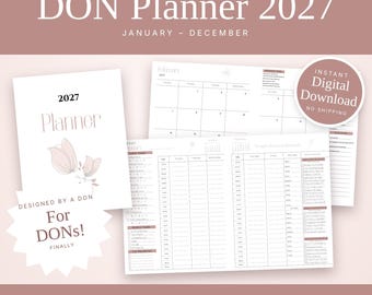 2027 Director of Nursing Annual Planner | Printable PDF | Leading In Long Term Care