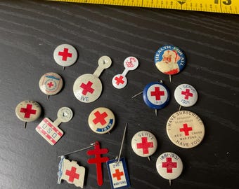 Spille della Croce Rossa della Prima Guerra Mondiale