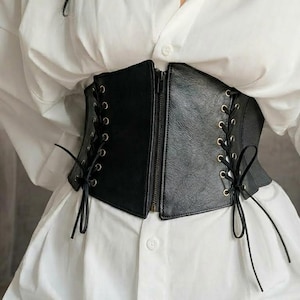 Black Lace  Belt Accent - Women Accessories Black Lace Belt - Etsy main image 3