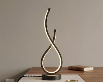 Designer LED accent lamp – Customizable ambiance from cool white to warm and enveloping