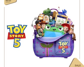 Toy Story 5 Characters Bundle PNG, Toy Friends Clipart, Movie Story Shirt Design PNG, Kids Sublimation PNG, You’ve Got a Friend in Me Png
