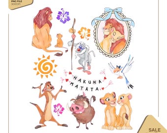 Lion King Png, Hakuna Matata Png, Animal Kingdom Png, Timon and Pumba Png, Hakuna Matata Cricut, Wild Trip Png, Simba Png