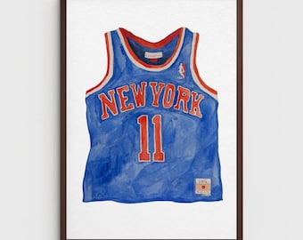 New York Knicks 2026 Original Konsttryck (handmålat) - Begränsad upplaga