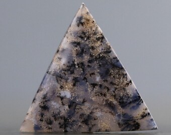 Merliniet dendritische opaal cabochon S9667