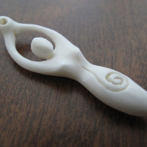 Goddess pendant , Jewelry making supplies S8825