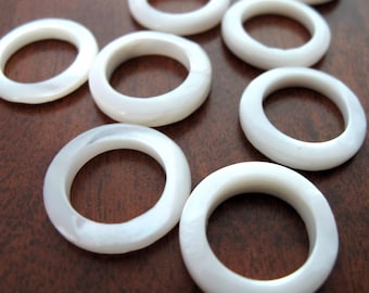 PAIRE de beignets en nacre jaune de 20 mm, accessoires pour la fabrication de bijoux S8904-20 mm