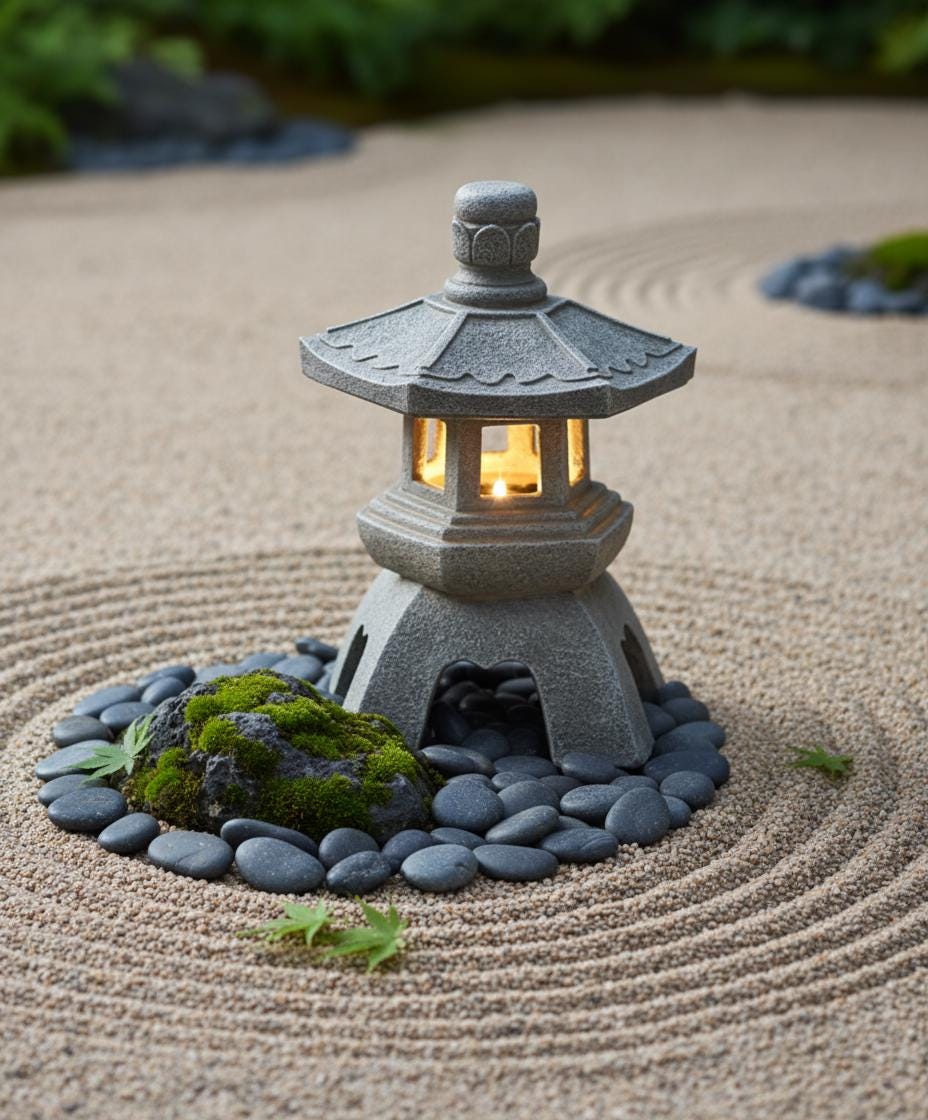 Japanese stone lantern - Etsy 日本