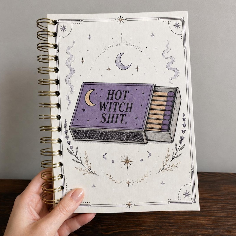 Witchy Dot Journal - Etsy