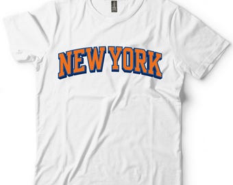 New York Basketball Shirt, Vintage NY Knicks T-Shirt, Retro NYC Basketball Graphic Tee, Game Day Apparel, New York Sports Tee