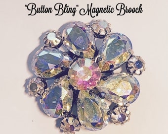 magnetic button dresses and shawls Magnetic Brooch Scarf Pin for scarves blouses