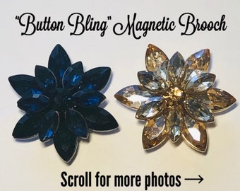 magnetic button dresses and shawls Magnetic Brooch Scarf Pin for scarves blouses