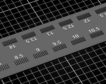 Positive Fit 3D Stempel Perforationsmesser