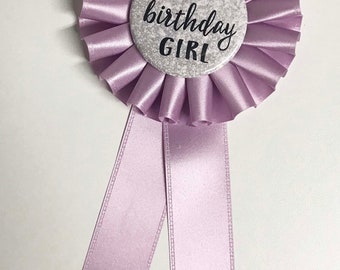 Birthday Age 50 /& Fabulous Rosette Ribbon Button Colorful Design Fun Party Gift