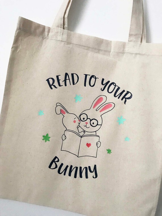 bunny book bag