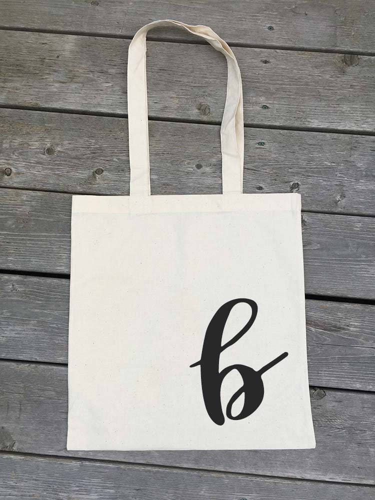 Alphabet Tote Bags Lower Case Calligraphy Style - Etsy UK