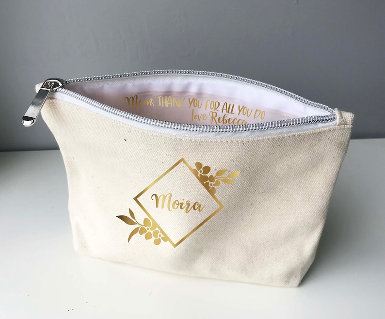 heart gift bridesmaid gifts zipper canvas bag small canvas bag change pouch custom canvas bag coin bag Canvas Coin Purse
