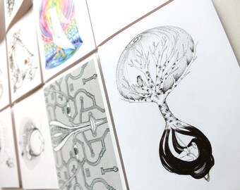 Conscious Tree - 4" x 6" Blank Card