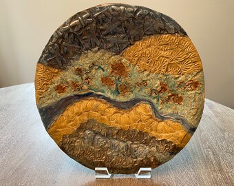 Plato decorativo en forma de losa - Lg