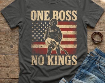One Boss No Kings T-shirt - Digital produkt