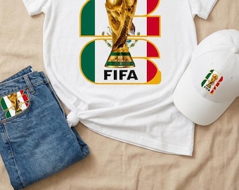 Diseño del trofeo de la Copa Mundial de la FIFA 2026: banderas de México, Canadá y Estados Unidos (descarga digital)