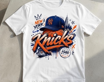Gráfico de baloncesto callejero de los New York Knicks (descarga digital)
