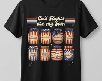Retro rolig medborgarrättigheter är min sylt sarkastisk självständighets-T-shirt - PNG digital produkt