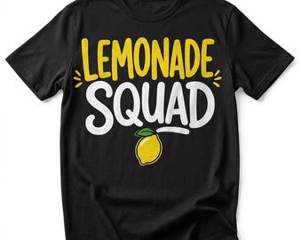 Lemonade Stand Crew Lemonade Squad T-shirt