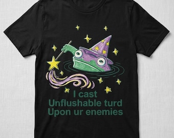 Jag kastar en ospolbar skit på dina fiender T-shirt