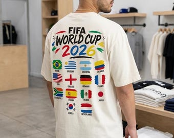 Descarga digital PNG del Mundial 2026 para camisetas, diseño gráfico vectorial de fútbol, imágenes prediseñadas de ropa deportiva de moda - Digital