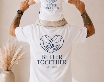 Better Together Etablerat 2026 – Matchande familj digital design (PNG)