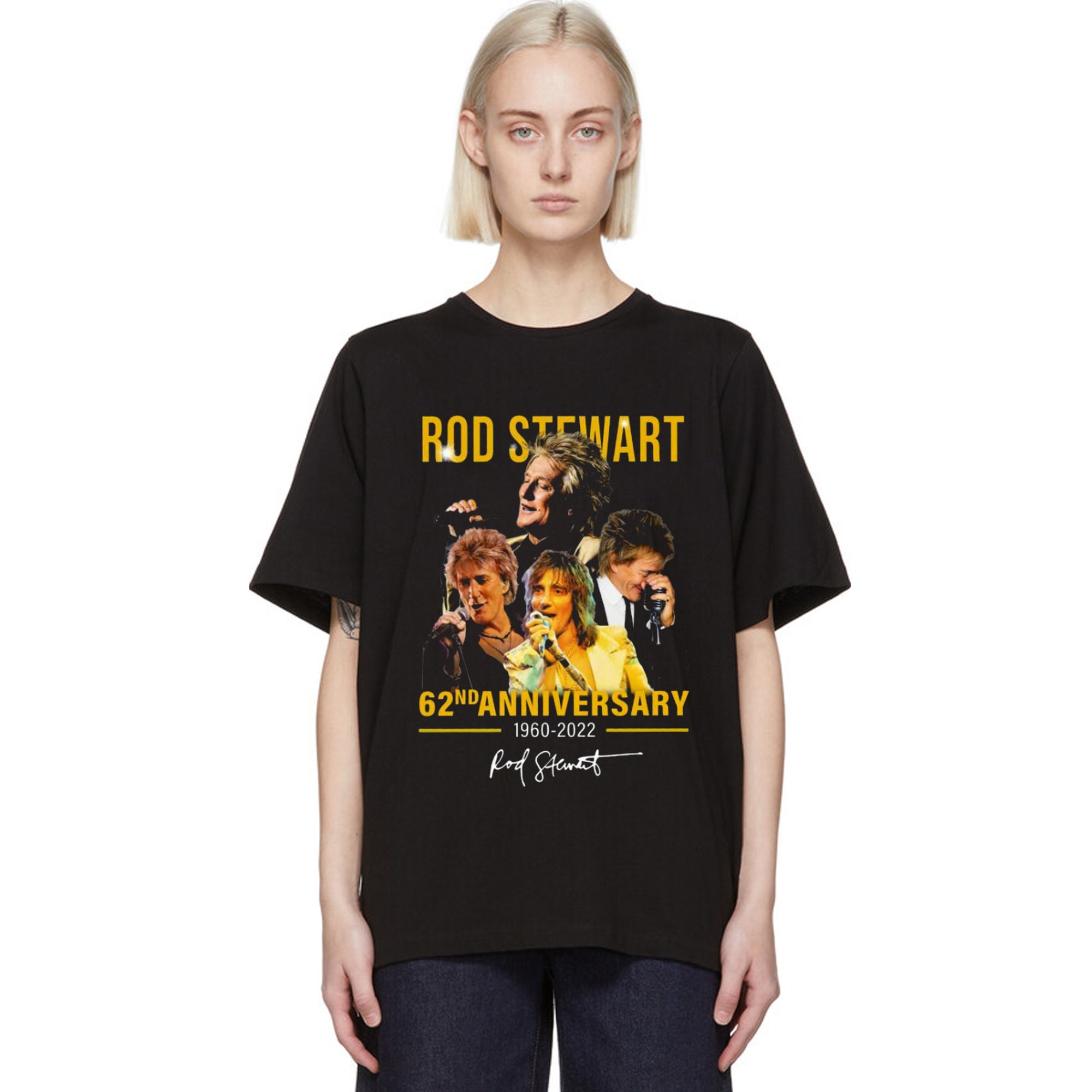 Rod Stewart 62. Jahrestag 1960 2022 T-Shirt Rod Stewart 62. Jahrestag 1960 2022 T-Shirt