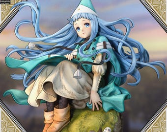 Statuetta Richeh Witch Hat Atelier / Statua anime in resina dipinta a mano