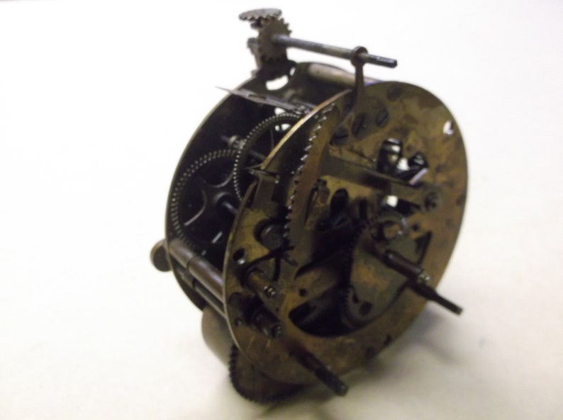 Vintage Alarm Clock Innards, Made in USA, Steampunk Project Etsy