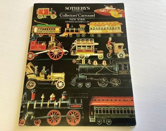 1987 SOTHEBYS “Collectors’ Carrousel” Auction Catalog, 314 Lots with Details/Prices