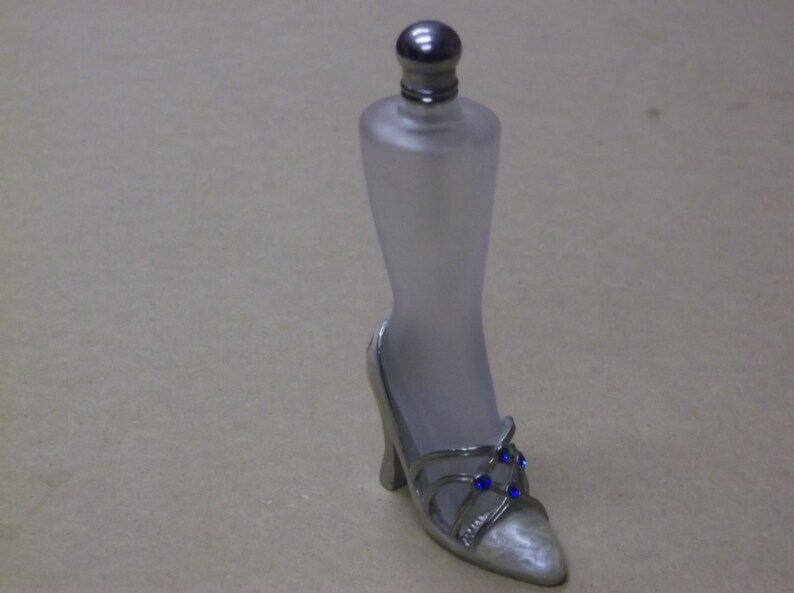 Vintage Leg and High Heel Perfume BottleFrosted Glass | Etsy