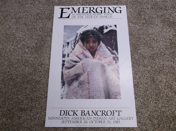 1983 Dick Bancroft Artist Exhibition Event Poster Etsy