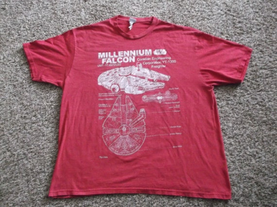 star wars millennium falcon shirt