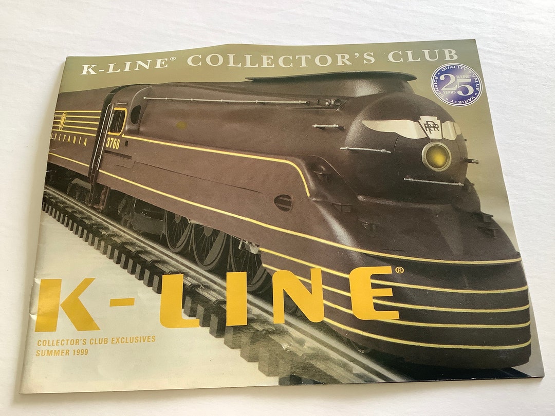 1999 Kline Electric Trains COLLECTORS CLUB EXCLUSIVE Catalog, Summer