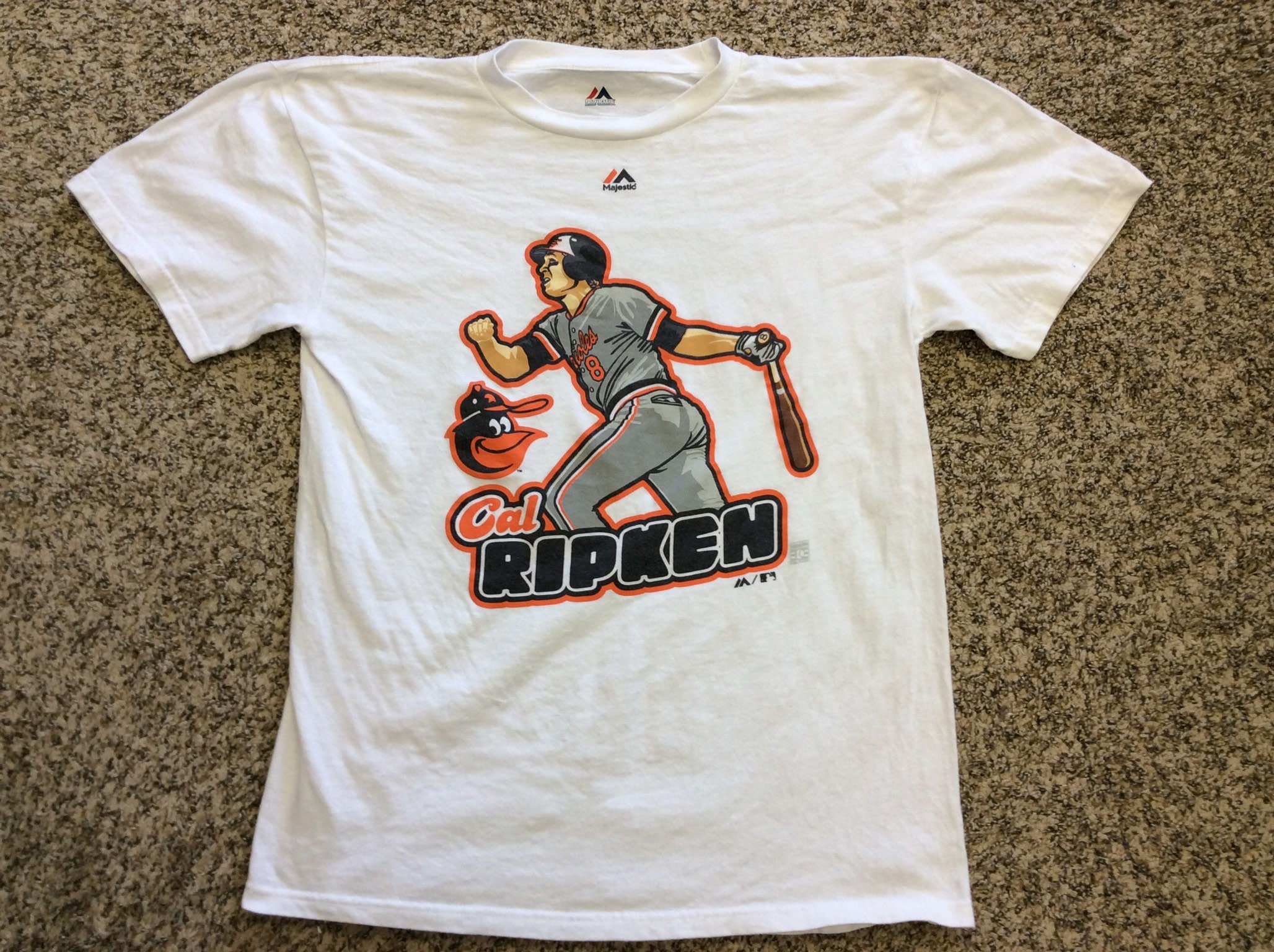 Vintage Mlb/baltimore Orioles CAL RIPKEN Tee Shirt Size 