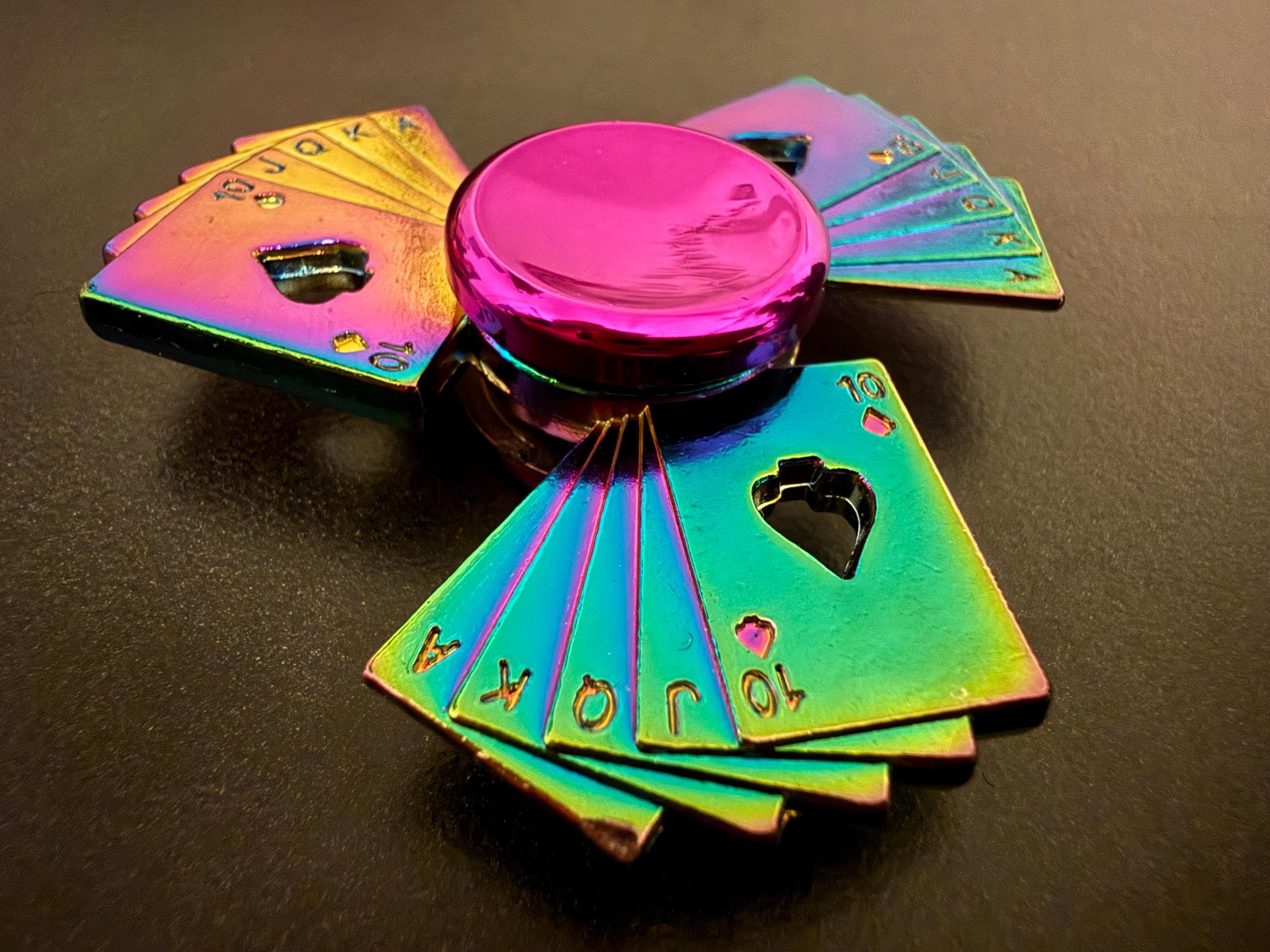 Poker Slider Fidget Toy Spinner À Main EDC... Du 7,07 € | DHgate