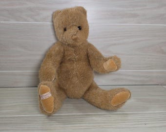 B. Altman's by Gund Jointed Brown Teddy Bear Plush Stuffed Animal Toy 1987