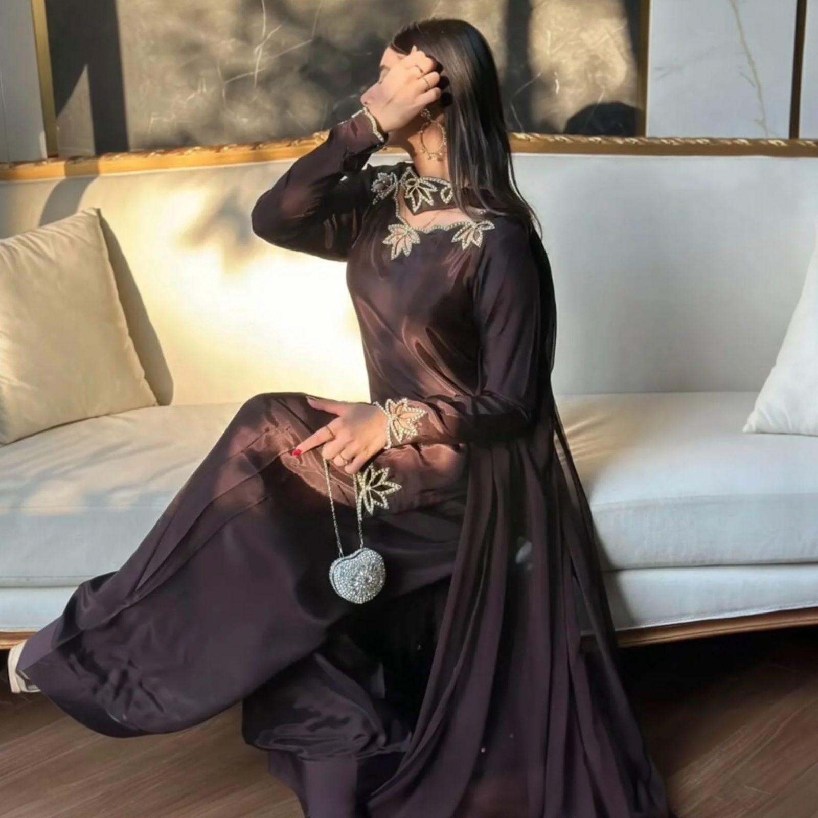 formal wedding guest dresses pakistani Maria b velvet luxe (DL-1208) Black and Teal pakistani indian wedding formal  part eid dress usa uk – Pakistani Designer Dresses
