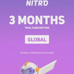 Discord Nitro 3 månader | Omedelbar leverans!