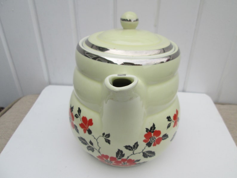 Vintage Hall/'s 1930/'s Red Poppy Daniel Coffee Pot 1930/'s
