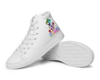 Zapatillas altas de lona para hombre de Dead Gekko Society PRIDE