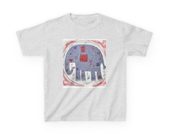 Kids Tee — Playful Mystic Illustration Kids T-Shirt
